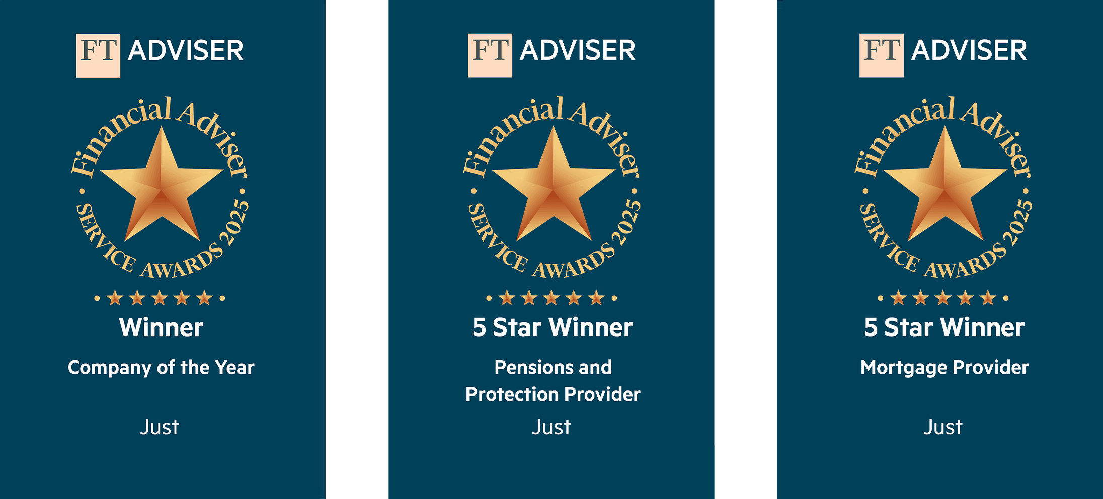 Just FT Advisor Awards 2025